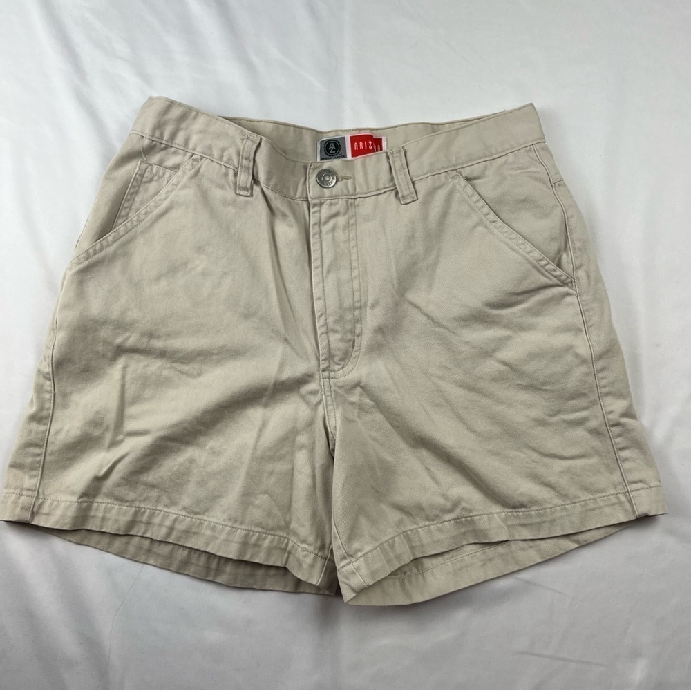 Arizona Jean Co - Women’s Shorts - Size 7 - Light Khaki